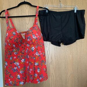 Plus size Tankini set. Sz 38c/2x